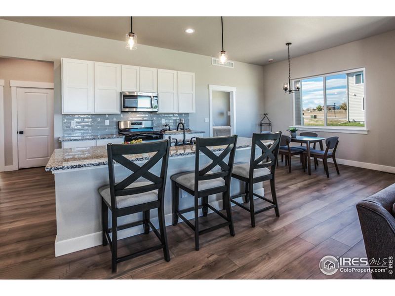 Furnished interior view inside a new home in Promontory Point, Greeley (Image 13).