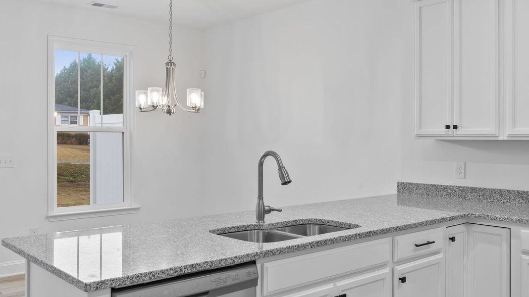 Close-up of interior finishes inside a home in Pearson Road Townhomes, Easley (Image 13).