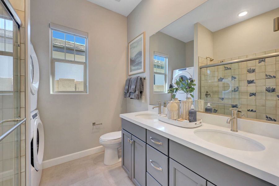 Representative furnished interior of a home built from the Violet by Mattamy Homes in White Tank Vistas, Waddell (Image 44).