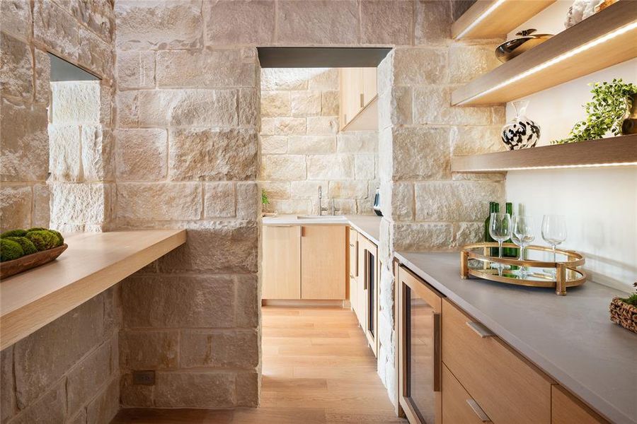 Furnished interior view inside a new home in , Malakoff (Image 8).