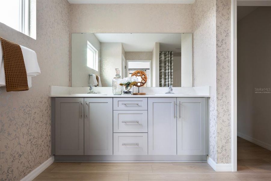 Furnished interior view inside a new home in Pasadena Ridge, Zephyrhills (Image 18).
