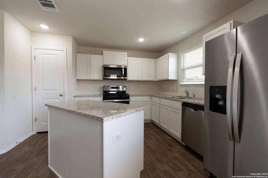 Furnished interior view inside a new home in Whisper Falls, San Antonio (Image 9). Furnished interior view inside a new home in Whisper Falls, San Antonio (Image 9).