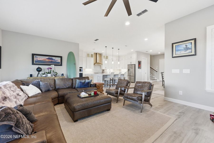 Furnished interior view inside a new home in , St. Johns (Image 14).