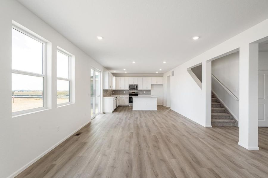 Spacious, unfurnished interior of a new home in Bennett Crossing Reserve, Bennett (Image 14). Spacious, unfurnished interior of a new home in Bennett Crossing Reserve, Bennett (Image 14).