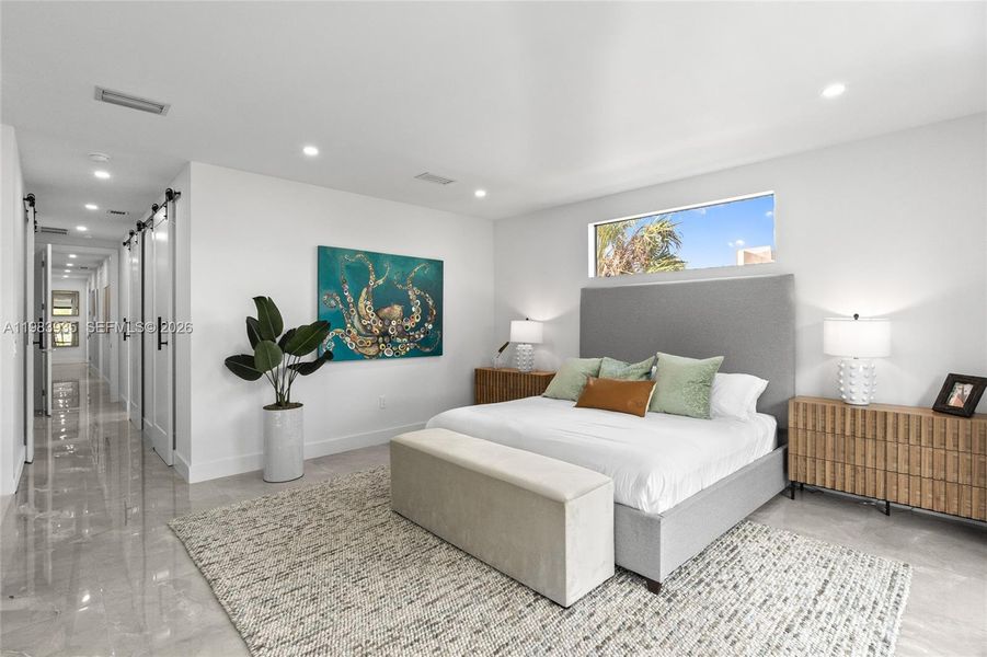 Furnished interior view inside a new home in , Fort Lauderdale (Image 39).