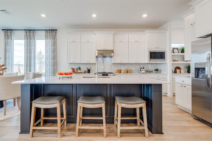 Furnished interior view inside a new home in Anniston, Katy (Image 31).