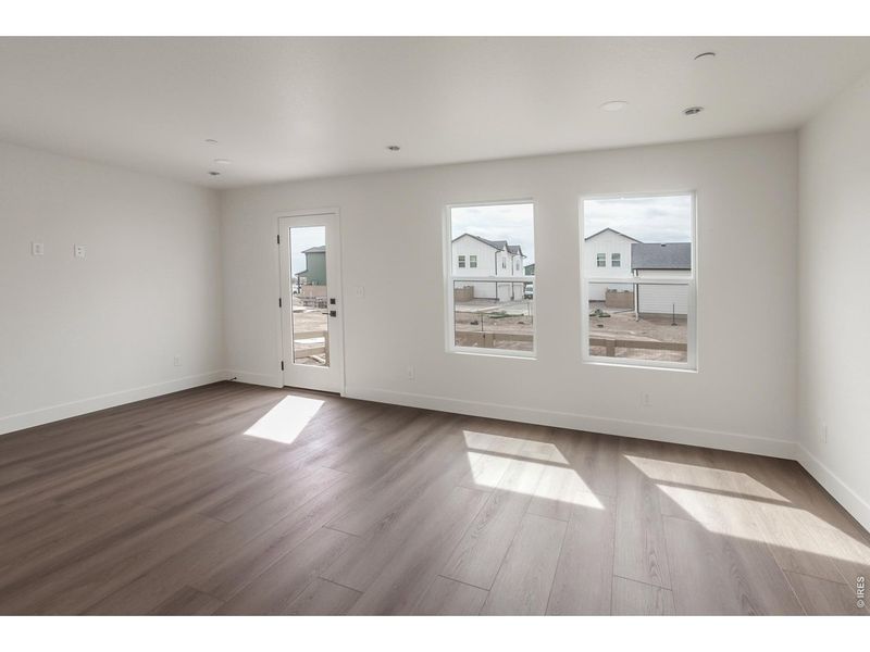 Spacious, unfurnished interior of a new home in Bloom Cottages, Fort Collins (Image 22).