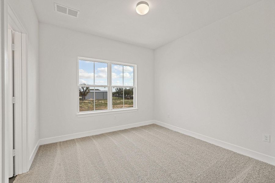 Spacious, unfurnished interior of a new home in Parmer Ranch, Georgetown (Image 32). Spacious, unfurnished interior of a new home in Parmer Ranch, Georgetown (Image 32).