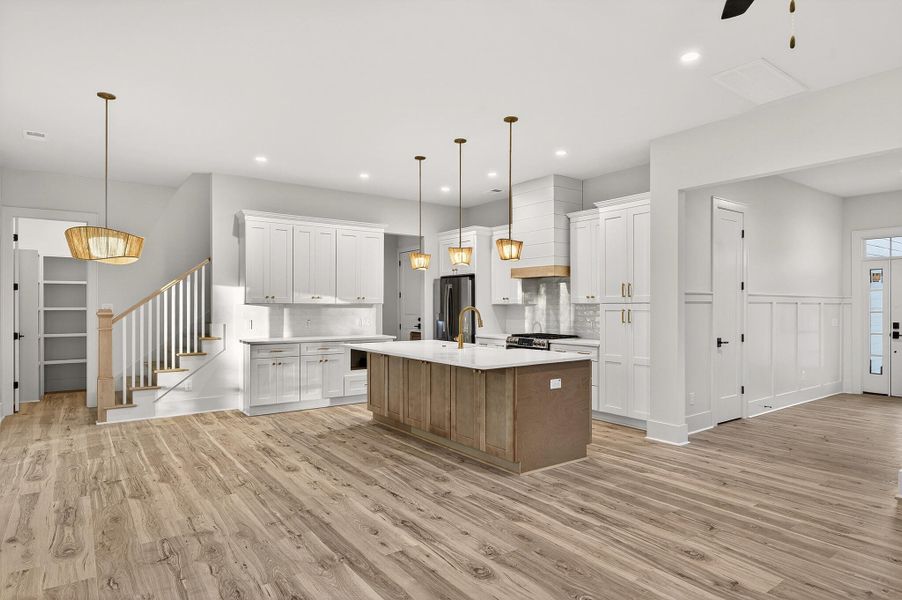 Furnished interior view inside a new home in , Mount Pleasant (Image 11).