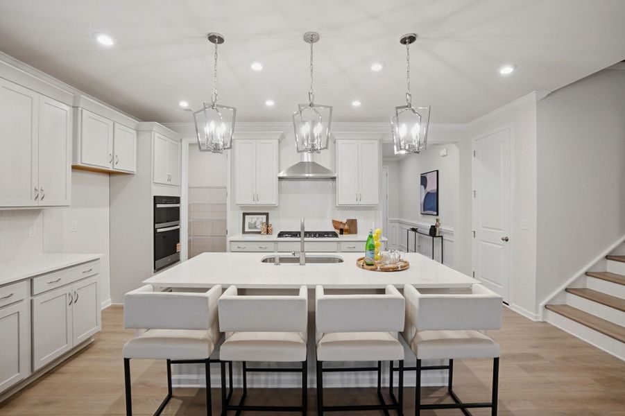Furnished interior view inside a new home in Roseshire Chase, Huntersville (Image 8).