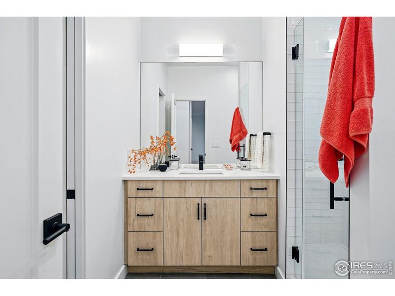 Furnished interior view inside a new home in , Boulder (Image 27).