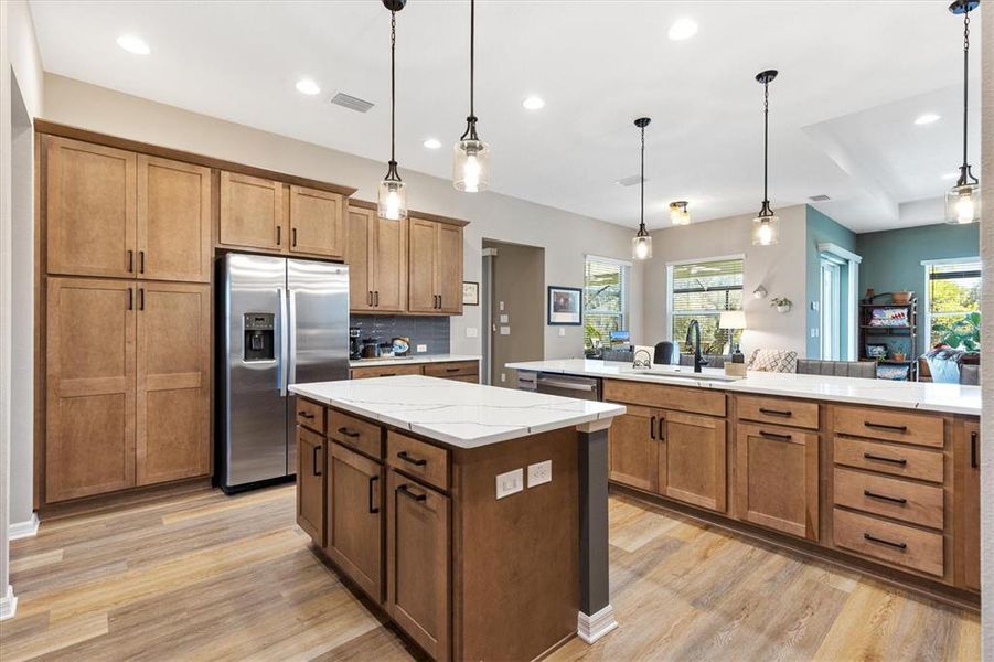 Furnished interior view inside a new home in , The Villages (Image 33).