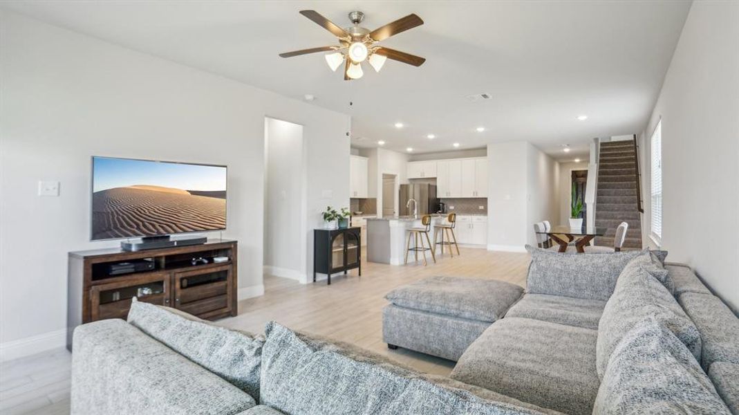 Furnished interior view inside a new home in Venetian, Weston (Image 37).