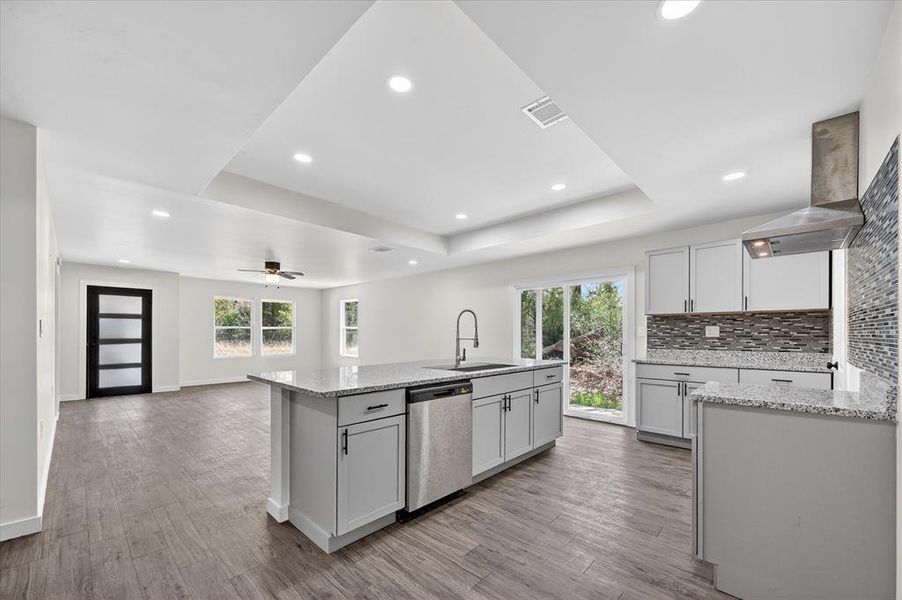 Furnished interior view inside a new home in , Mabank (Image 7).