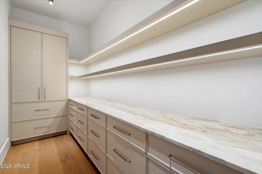 Hidden Walk-In Pantry