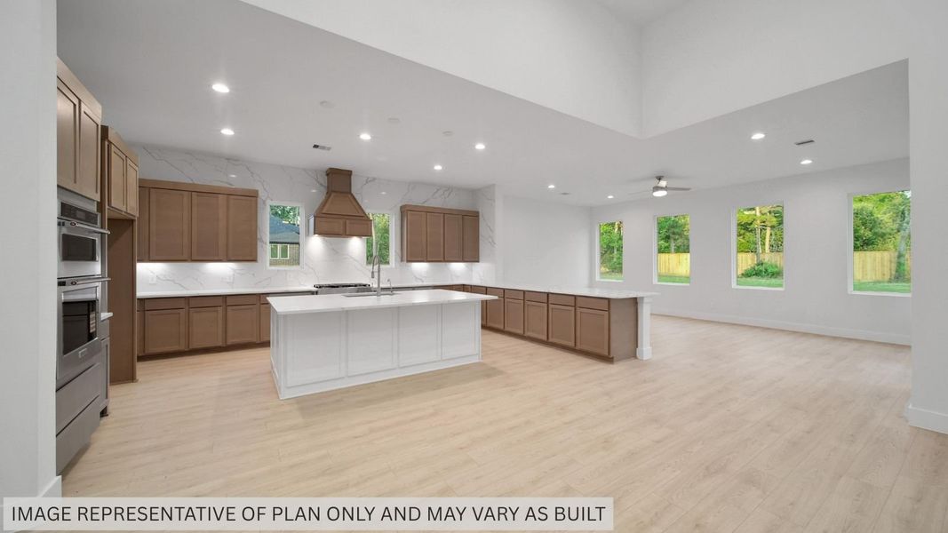 Representative furnished interior of a home built from the Portifino by D.R. Horton in Butlers Bend Estates, Pinehurst (Image 7).