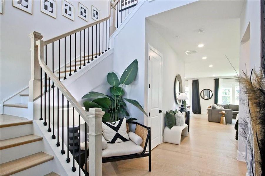 Furnished interior view inside a new home in , Cumming (Image 18).