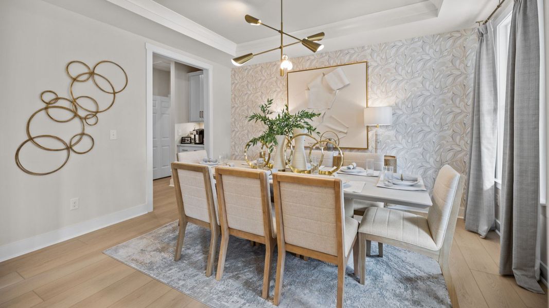The Stonefield Plan by DRB Homes in McBride Indian Trail, NC - Dining
