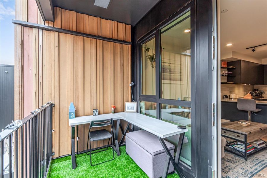 Exterior details and patio area of a home in , Denver (Image 21).