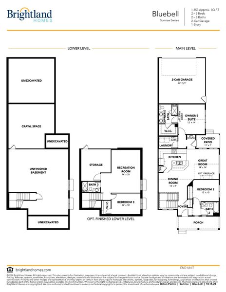 Bluebell Floor Plan