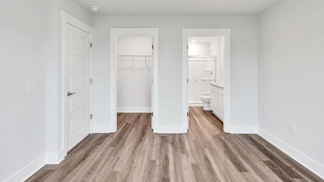 Spacious, unfurnished interior of a new home in The Landing at Sidbury Station, Castle Hayne (Image 20).