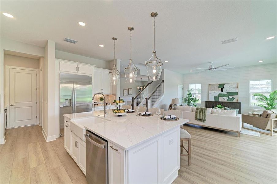 Furnished interior view inside a new home in Barrington Preserve, Parrish (Image 45).