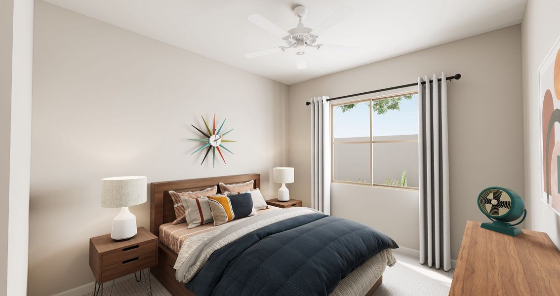 Furnished interior view inside a new home in Blossom Rock, Apache Junction (Image 11). Furnished interior view inside a new home in Blossom Rock, Apache Junction (Image 11).