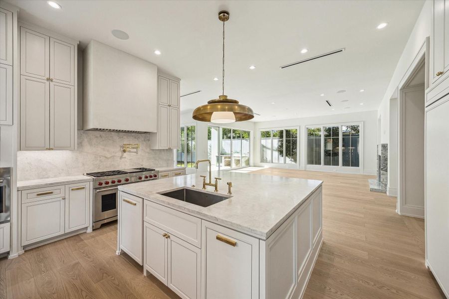 Furnished interior view inside a new home in , Houston (Image 13).