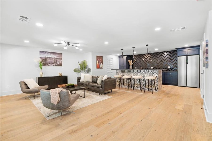 Furnished interior view inside a new home in , Atlanta (Image 80). Furnished interior view inside a new home in , Atlanta (Image 80).