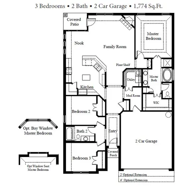2D floor plan layout of this home in Sunset Ridge, Cleburne, TX (Image 2). 2D floor plan layout of this home in Sunset Ridge, Cleburne, TX (Image 2).