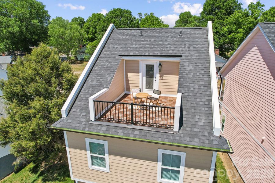 Own the balcony!