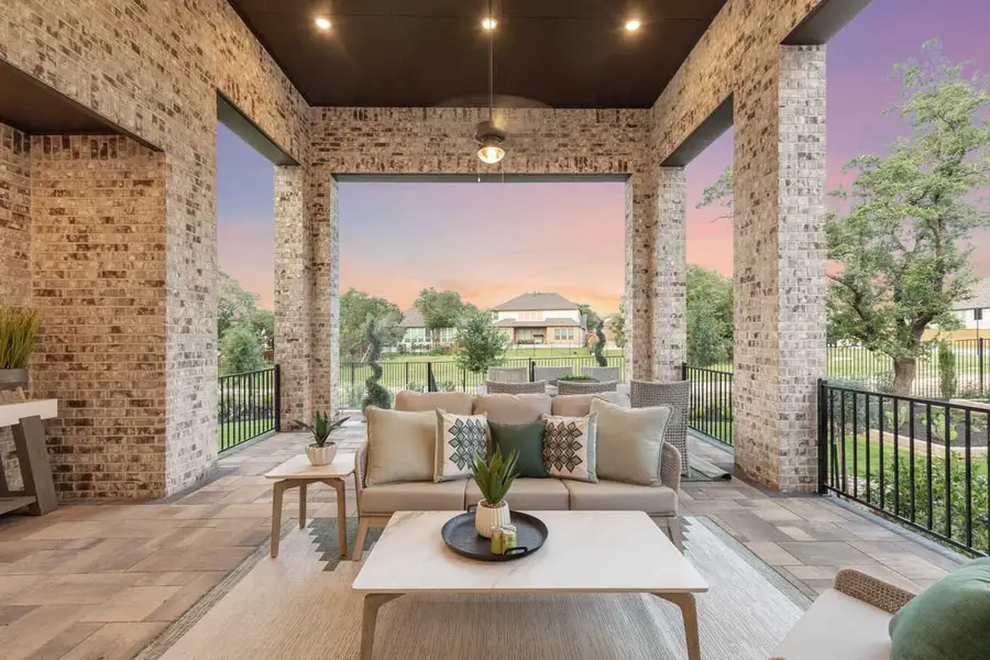 Representative Patio - some options shown