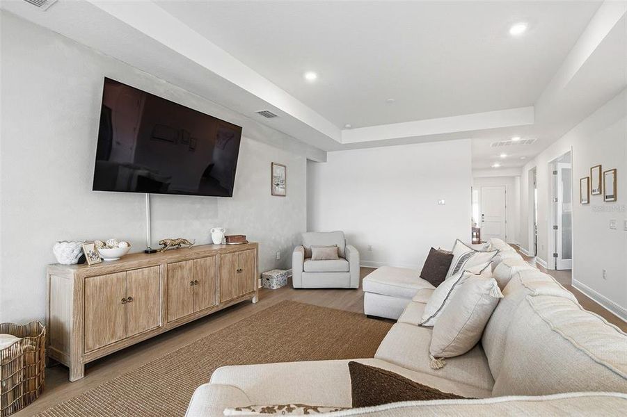 Furnished interior view inside a new home in Sweetwater at Lakewood Ranch, Bradenton (Image 5).