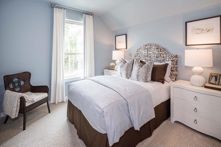 Furnished interior view inside a new home in Woodforest Townhomes, Montgomery (Image 24).