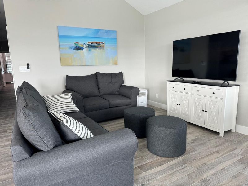 Furnished interior view inside a new home in , Galveston (Image 22).