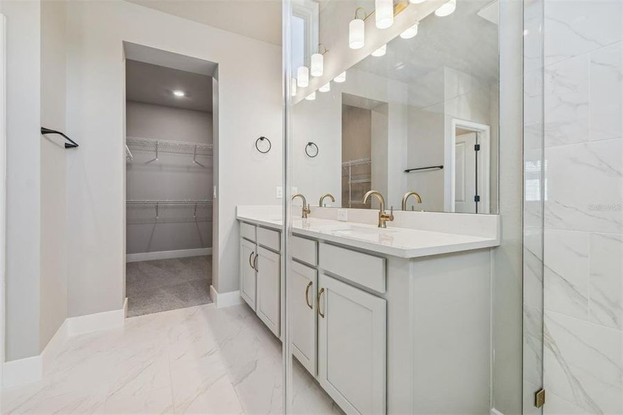 Furnished interior view inside a new home in North River Ranch – Townhomes, Parrish (Image 18).