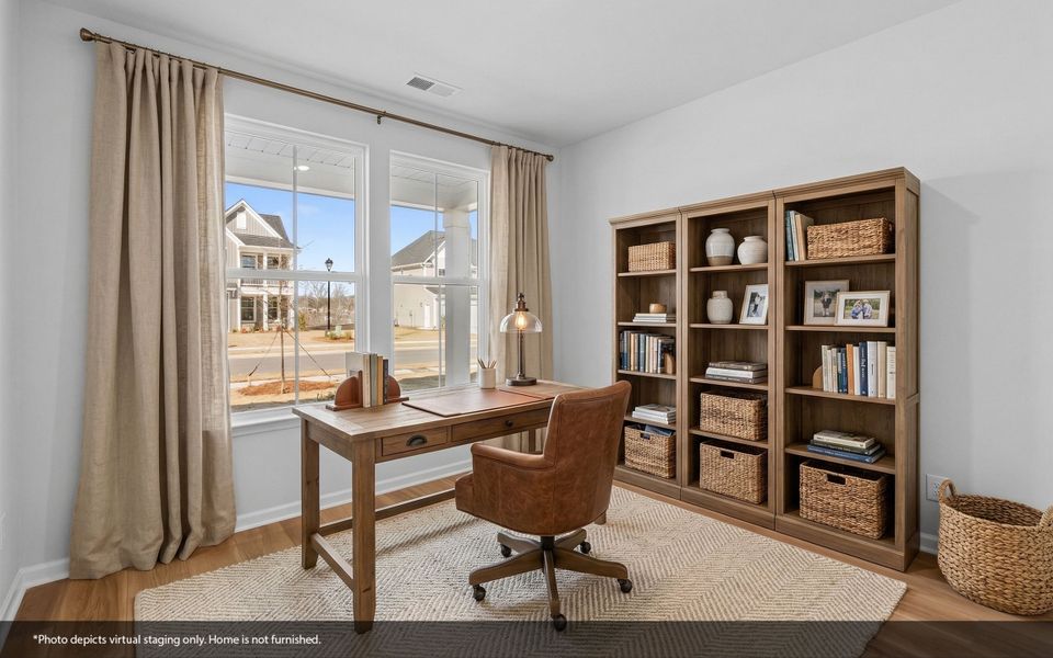 Furnished interior view inside a new home in Fieldstone, Lexington (Image 11).
