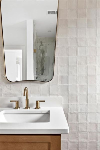 Close-up of interior finishes inside a home in , Atlanta (Image 37).