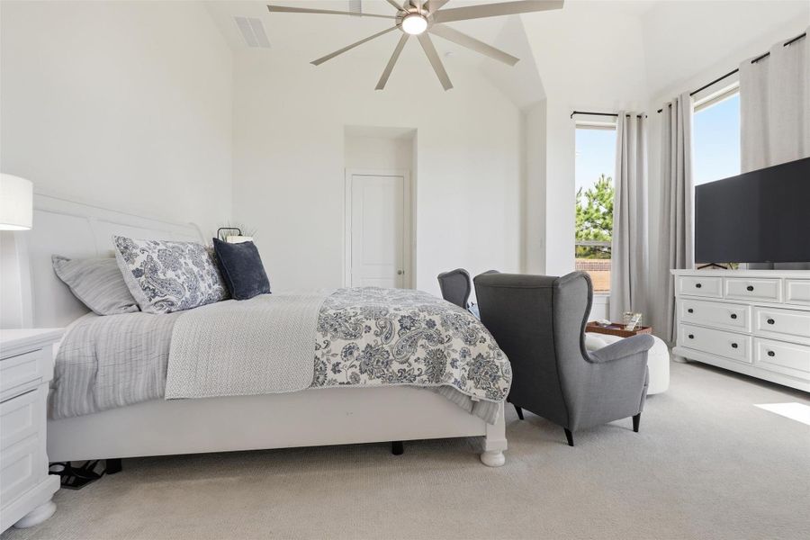 Furnished interior view inside a new home in Elyson, Katy (Image 5).