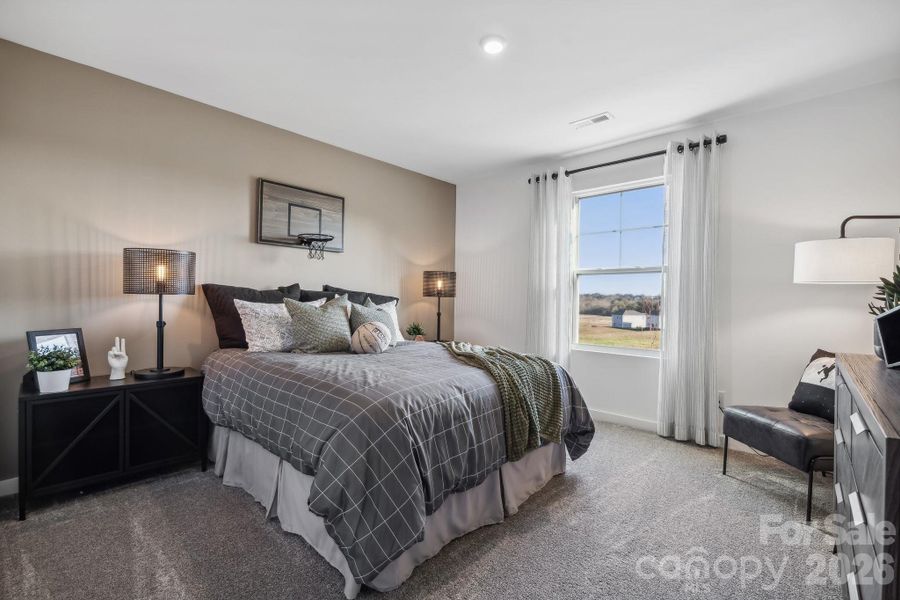 Furnished interior view inside a new home in Grants Landing, Salisbury (Image 8).