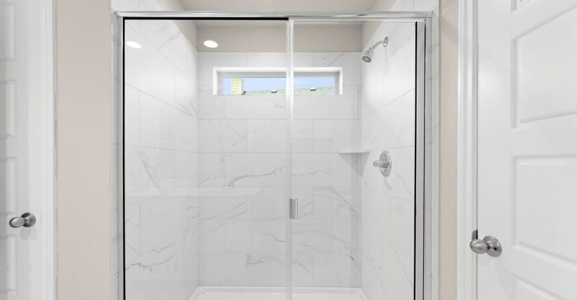 Representative exterior photo of a completed home built from the Lincoln by Impression Homes in Keeneland, Aubrey, TX (Image 17). Representative exterior photo of a completed home built from the Lincoln by Impression Homes in Keeneland, Aubrey, TX (Image 17).