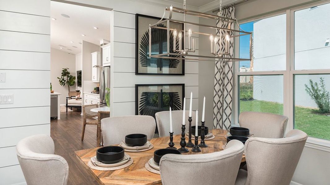 Representative furnished interior of a home built from the Saint Thomas by Taylor Morrison in Central Park, Port St. Lucie (Image 14).