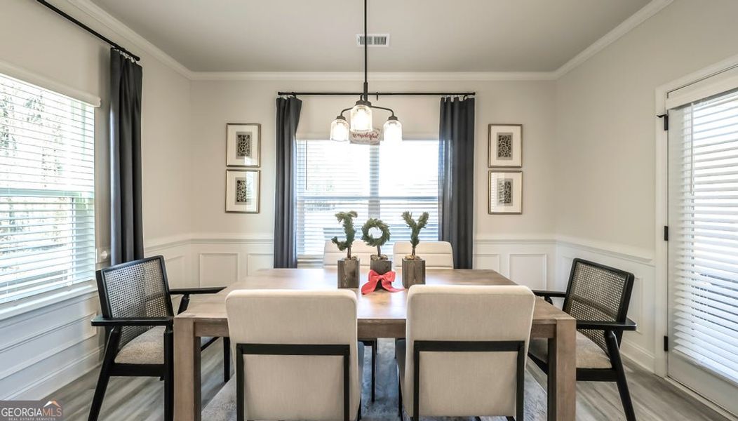 Furnished interior view inside a new home in Canterbury Villas, Carrollton (Image 10).
