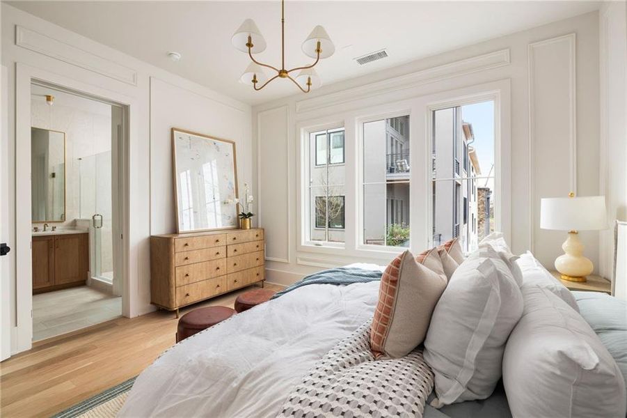 Furnished interior view inside a new home in , Chattahoochee Hills (Image 15).
