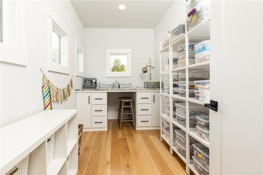 Furnished interior view inside a new home in , Marietta (Image 56).