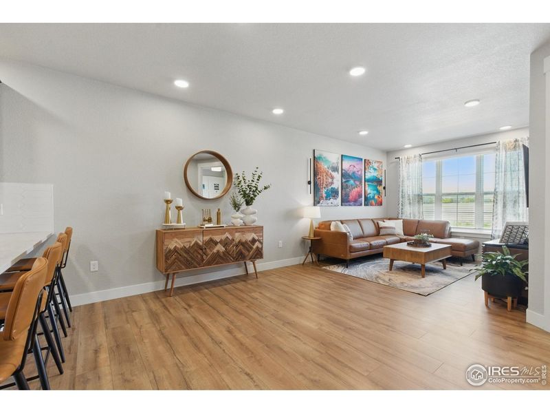 Furnished interior view inside a new home in , Loveland (Image 32). Furnished interior view inside a new home in , Loveland (Image 32).