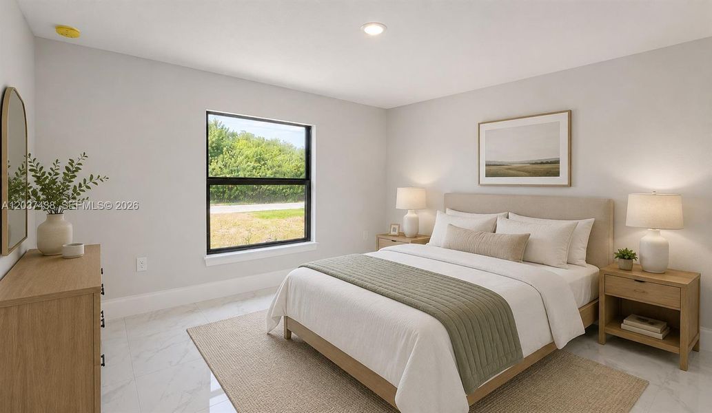 Furnished interior view inside a new home in , Lehigh Acres (Image 12).