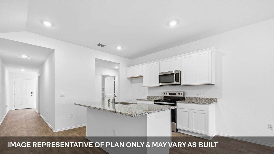 Furnished interior view inside a new home in Palomino, Manor (Image 4).