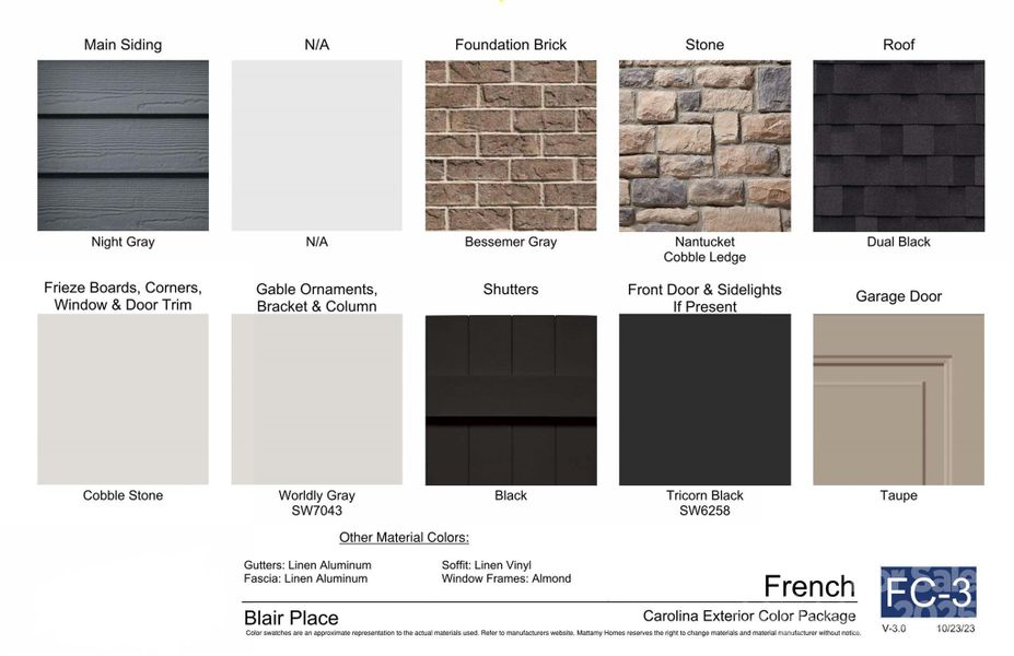 Exterior Color Scheme