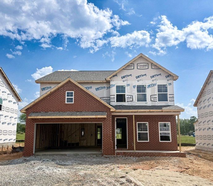 *Photo of actual home under construction. May 2026